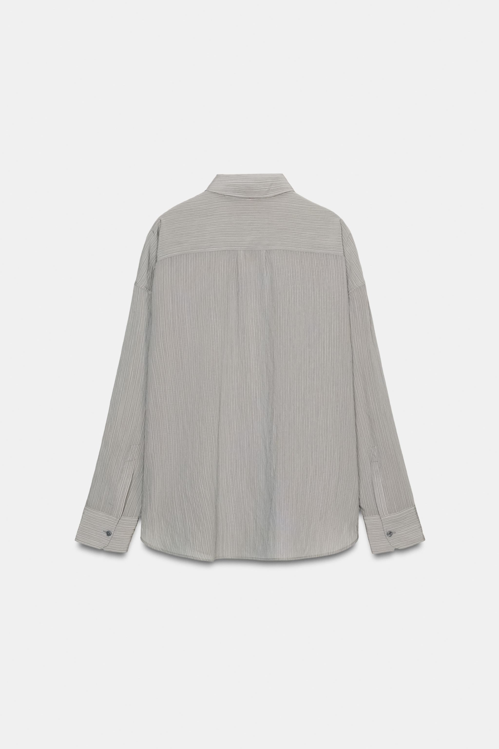 ZW COLLECTION FLOWY STRIPED SHIRT
